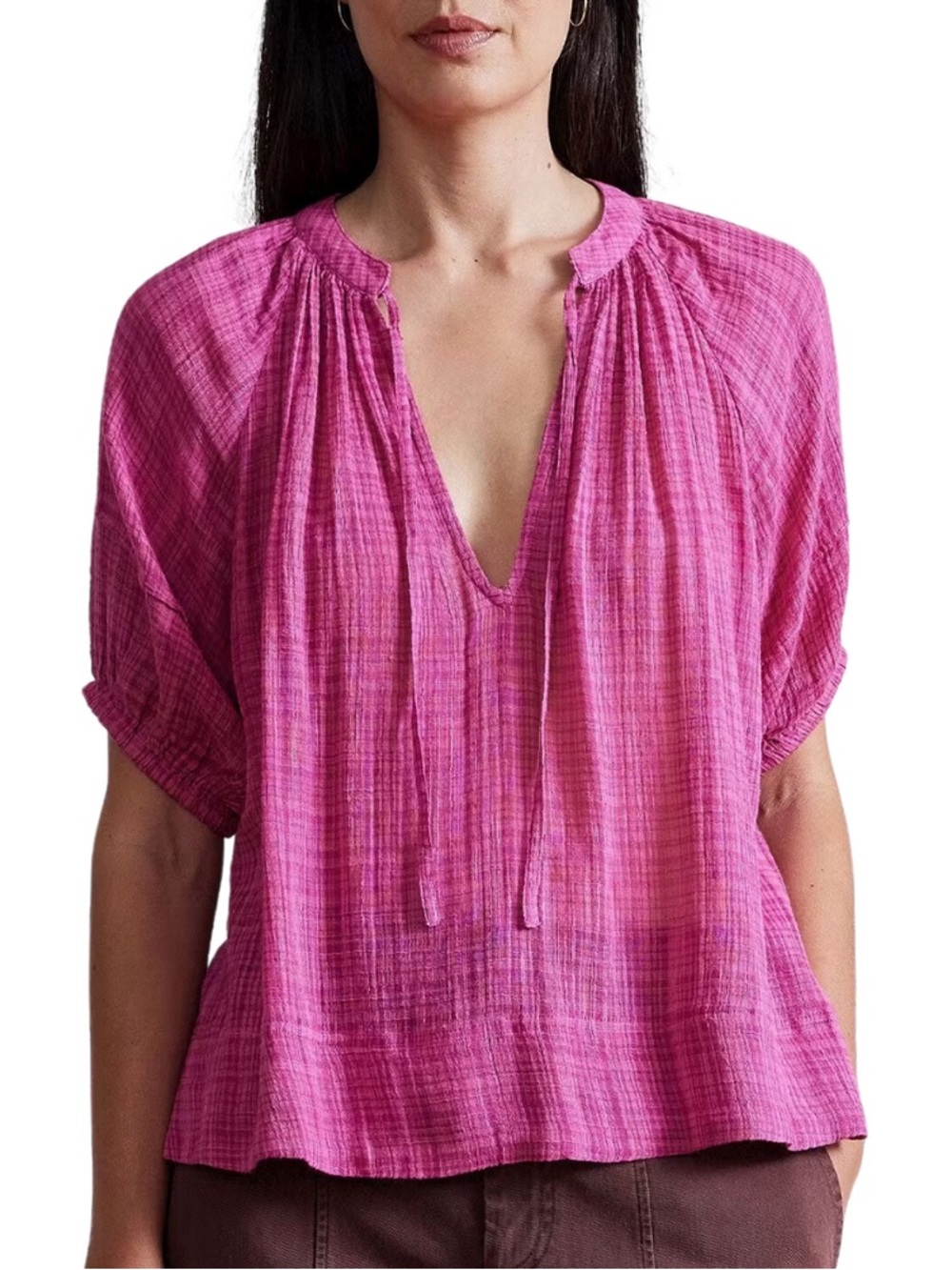 Apiece Apart LUMINA POPOVER IN RASPBERRY